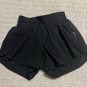 lululemon athletica Black Athletic Shorts